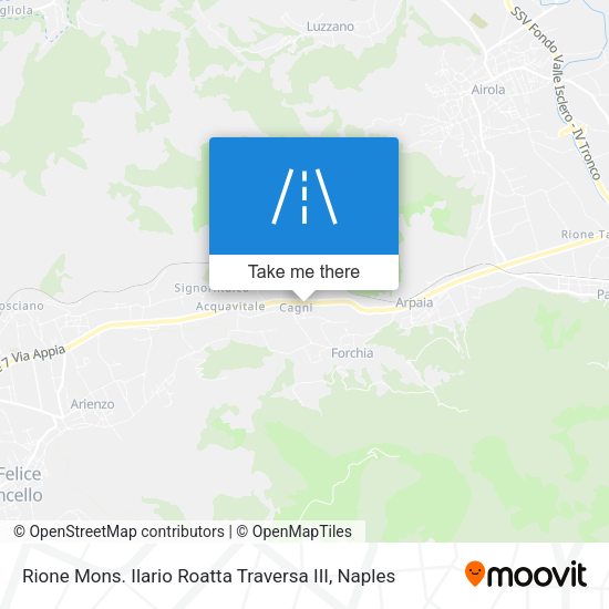 Rione Mons. Ilario Roatta Traversa III map