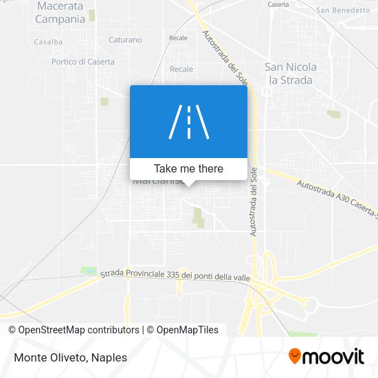 Monte Oliveto map