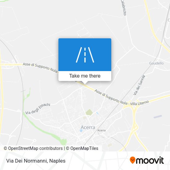 Via Dei Normanni map