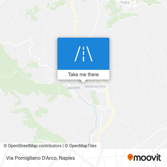 Via Pomigliano D'Arco map