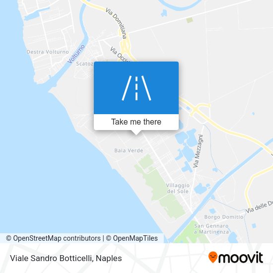 Viale Sandro Botticelli map