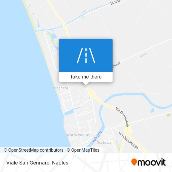 Viale San Gennaro map