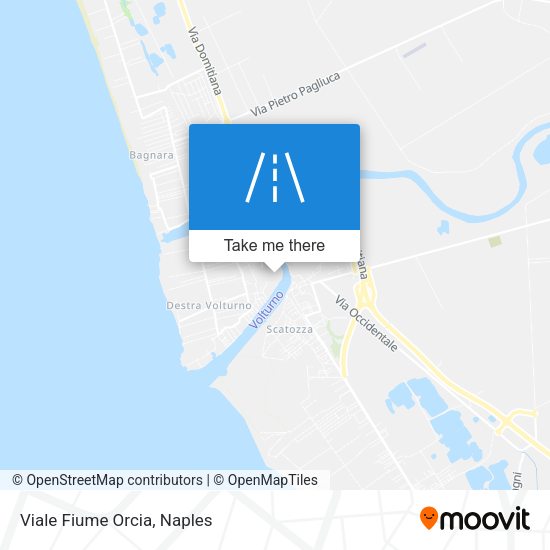 Viale Fiume Orcia map