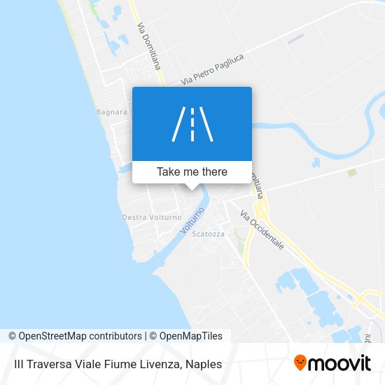 III Traversa Viale Fiume Livenza map