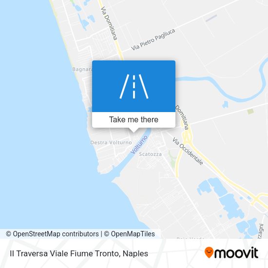 II Traversa Viale Fiume Tronto map