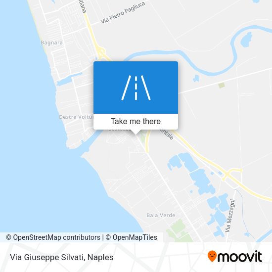 Via Giuseppe Silvati map