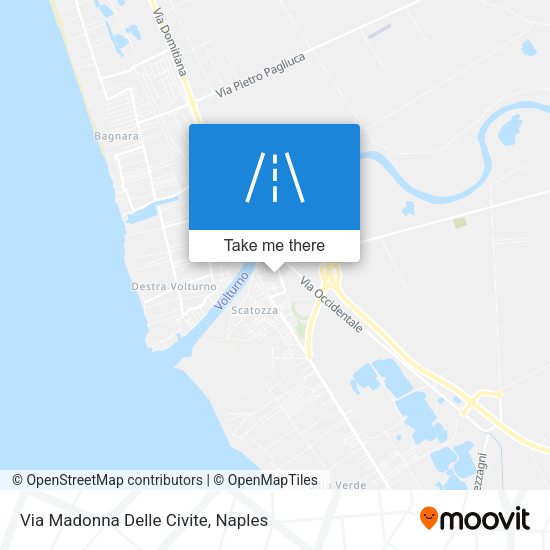 Via Madonna Delle Civite map