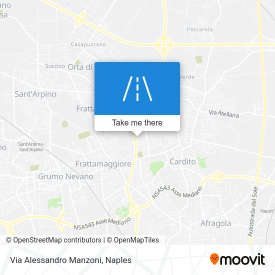 Via Alessandro Manzoni map