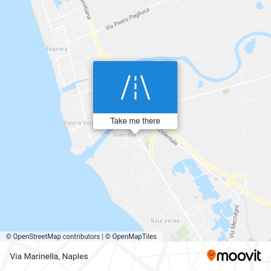 Via Marinella map