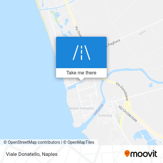 Viale Donatello map