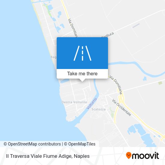 II Traversa Viale Fiume Adige map