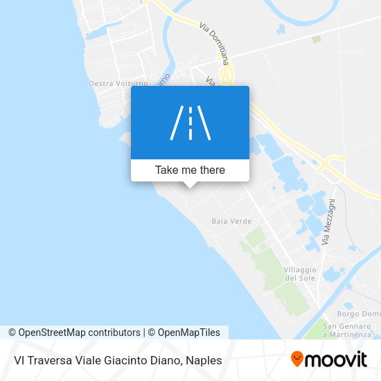 VI Traversa Viale Giacinto Diano map