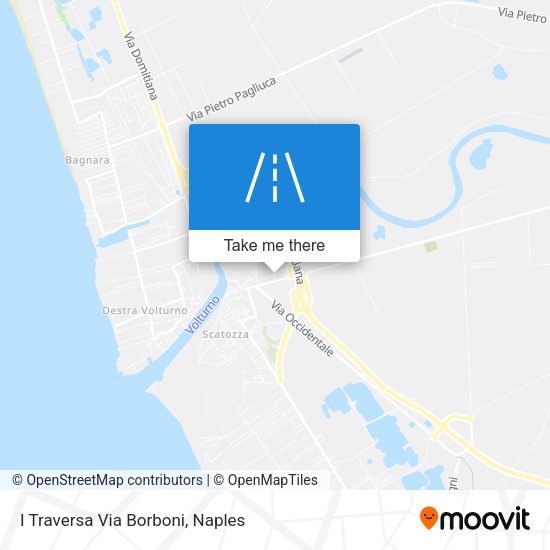 I Traversa Via Borboni map