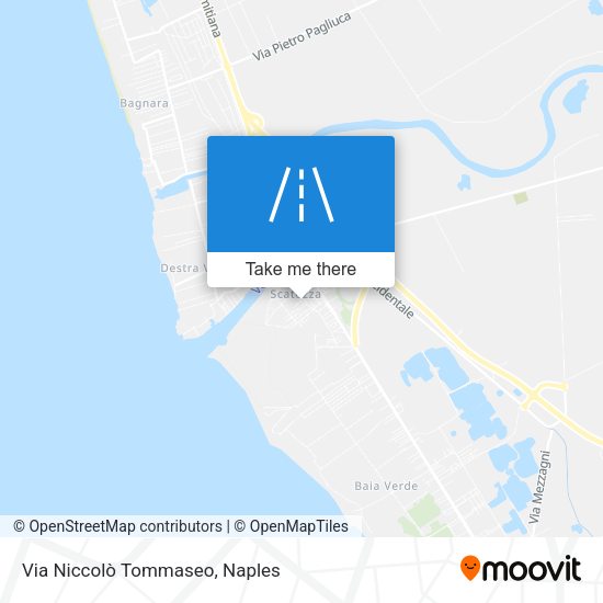 Via Niccolò Tommaseo map