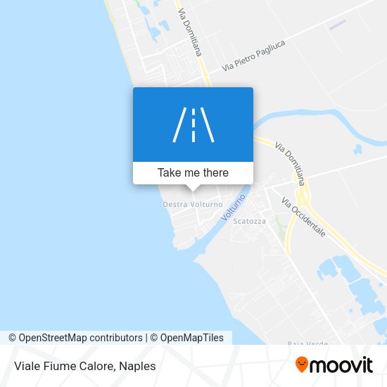 Viale Fiume Calore map