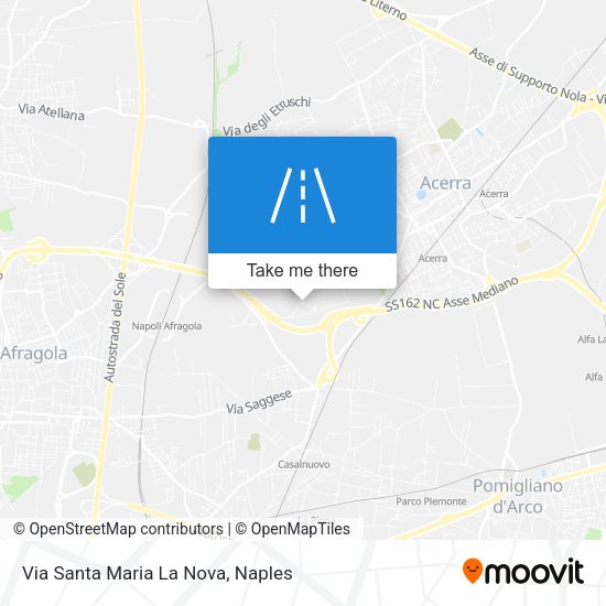 Via Santa Maria La Nova map