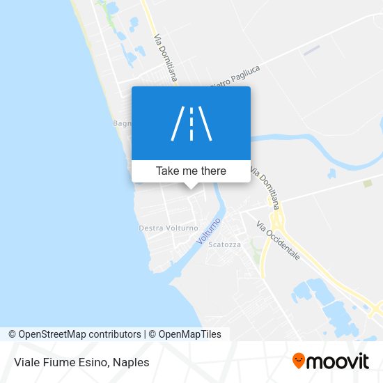 Viale Fiume Esino map