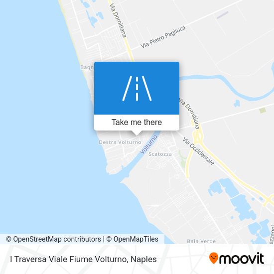 I Traversa Viale Fiume Volturno map