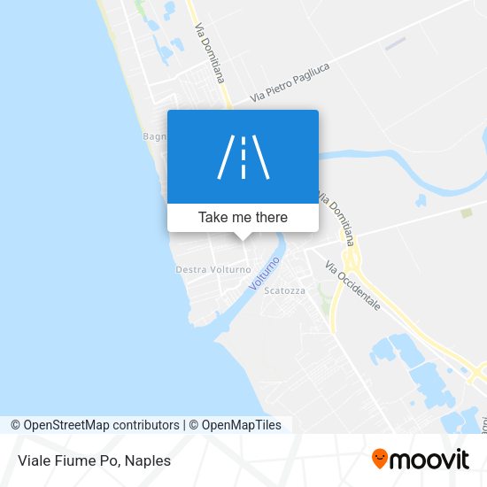 Viale Fiume Po map