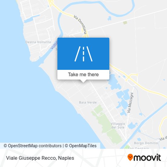 Viale Giuseppe Recco map