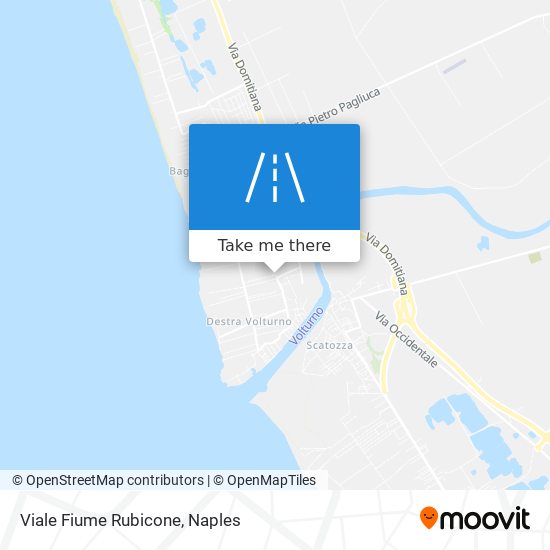 Viale Fiume Rubicone map