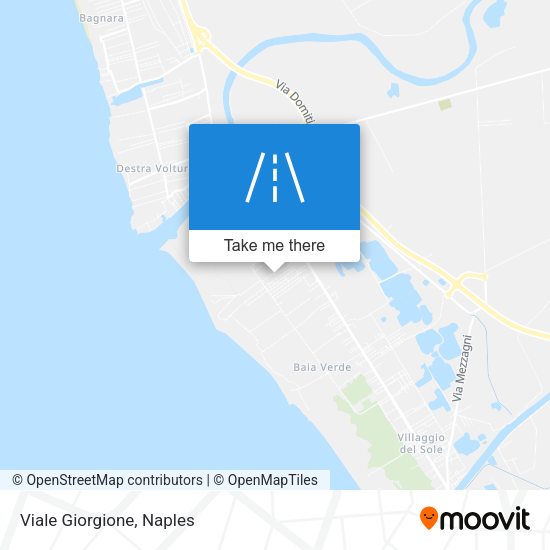 Viale Giorgione map