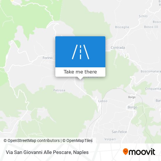 Via San Giovanni Alle Pescare map