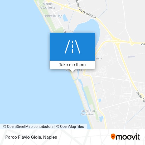 Parco Flavio Gioia map