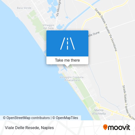 Viale Delle Resede map