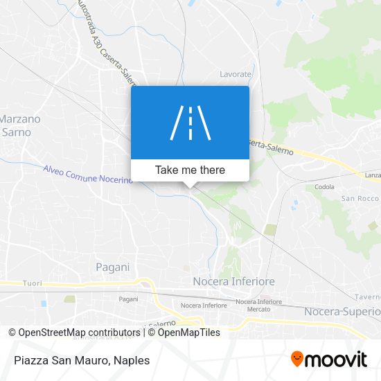 Piazza San Mauro map