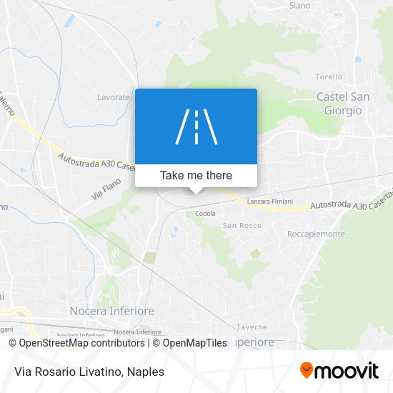 Via Rosario Livatino map