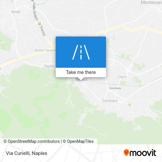 Via Curielli map