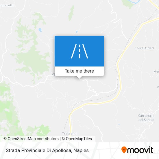 Strada Provinciale Di Apollosa map