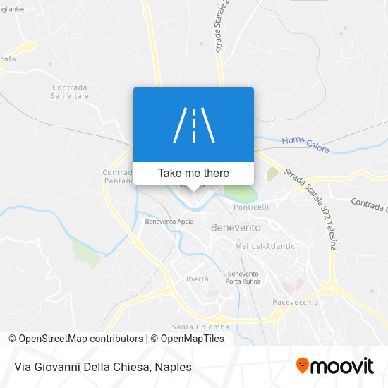 Via Giovanni Della Chiesa map