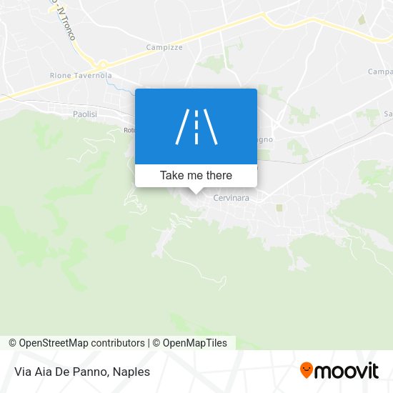 Via Aia De Panno map