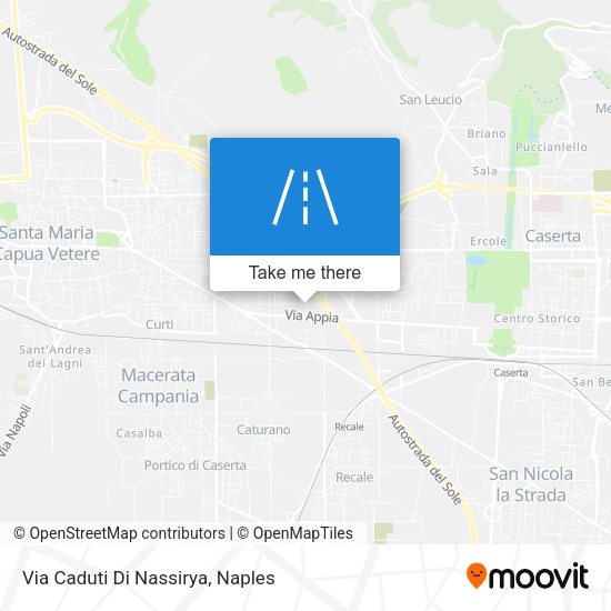 Via Caduti Di Nassirya map