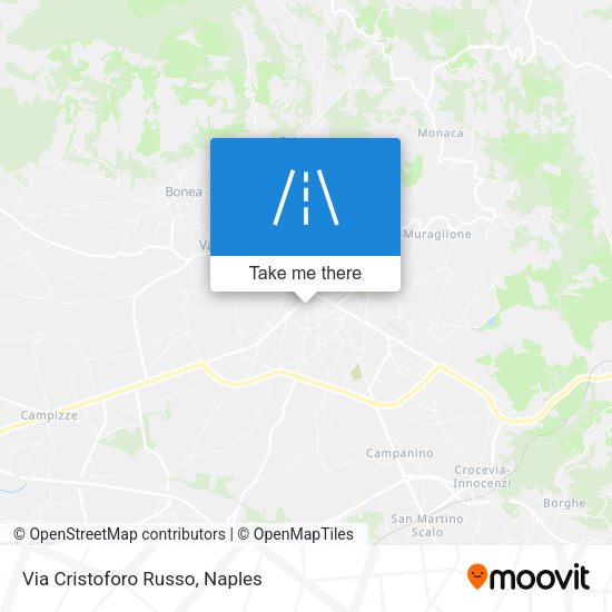 Via Cristoforo Russo map