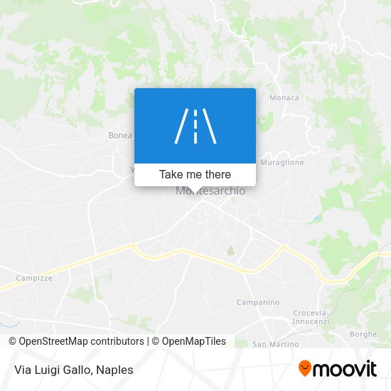 Via Luigi Gallo map