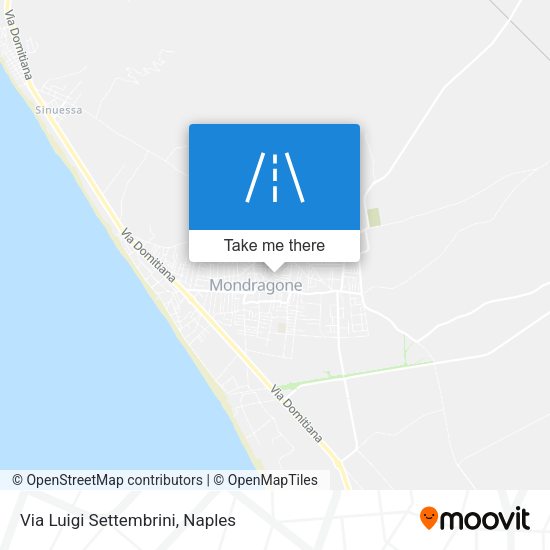 Via Luigi Settembrini map