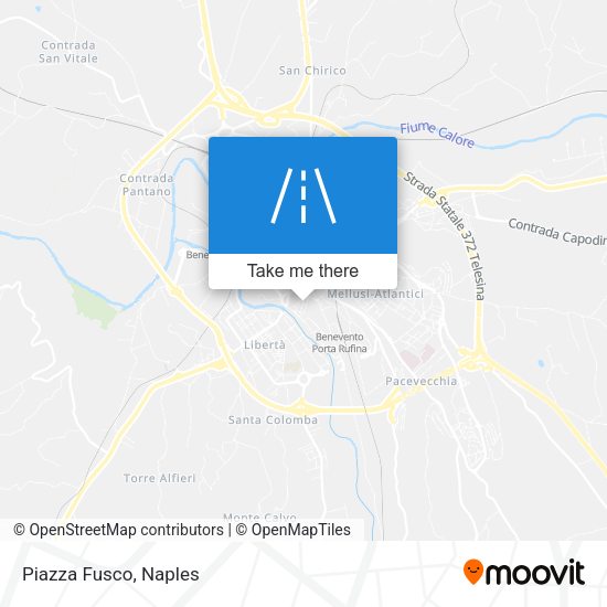 Piazza Fusco map