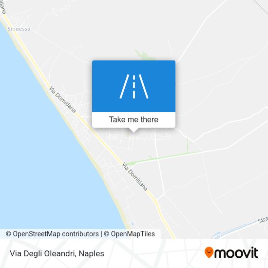 Via Degli Oleandri map