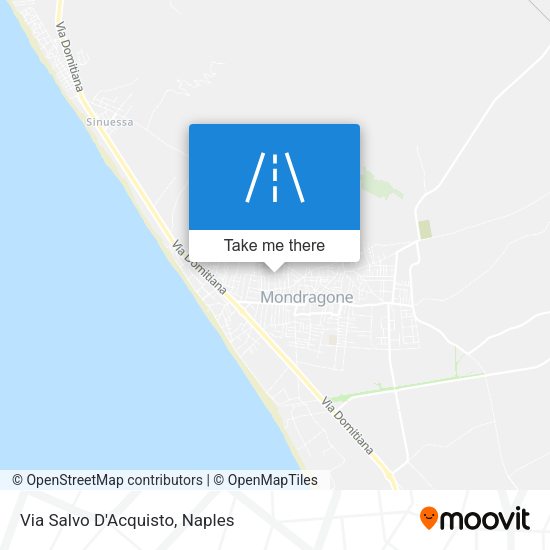 Via Salvo D'Acquisto map