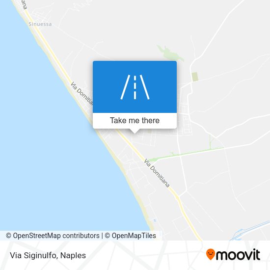 Via Siginulfo map