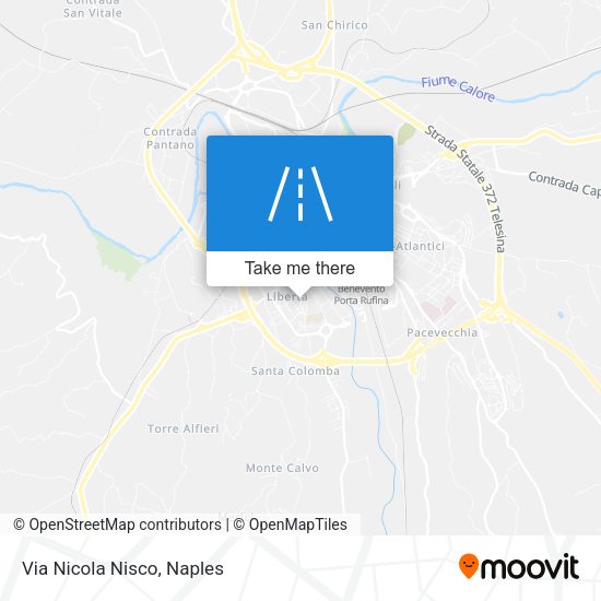 Via Nicola Nisco map