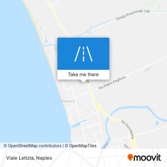 Viale Letizia map