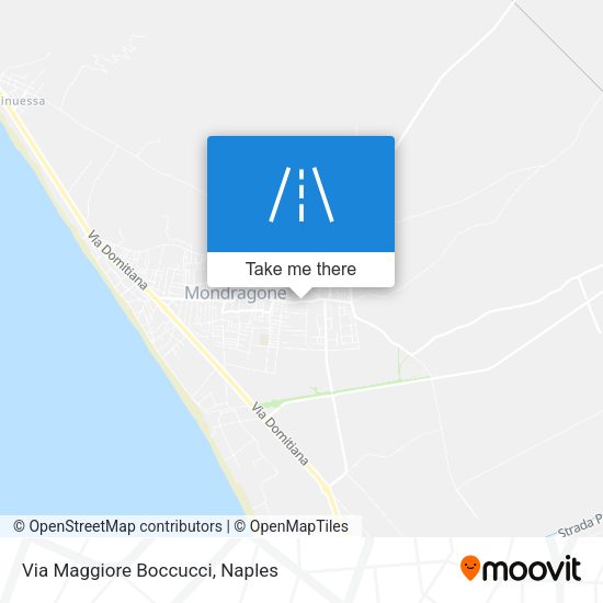 Via Maggiore Boccucci map