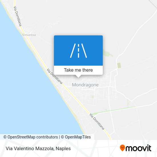Via Valentino Mazzola map