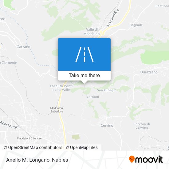 Anello M. Longano map