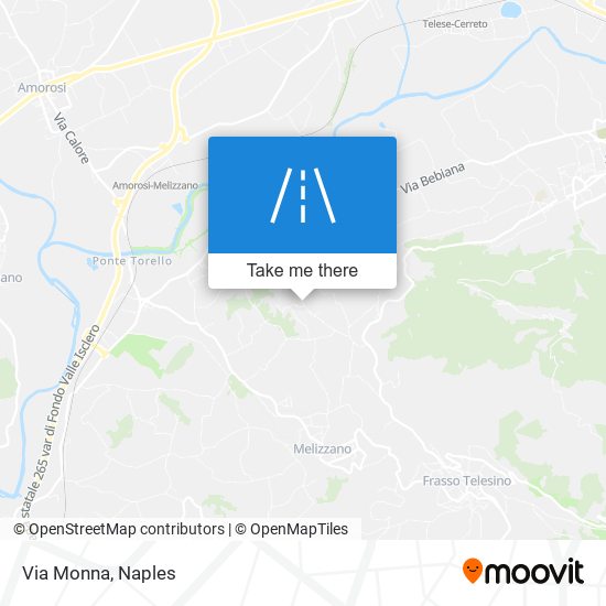 Via Monna map