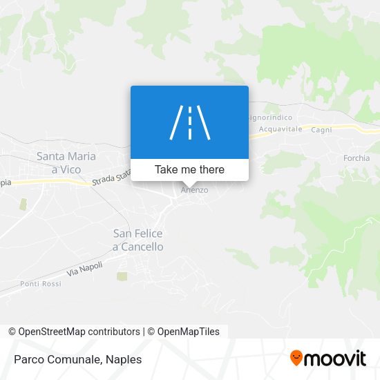 Parco Comunale map